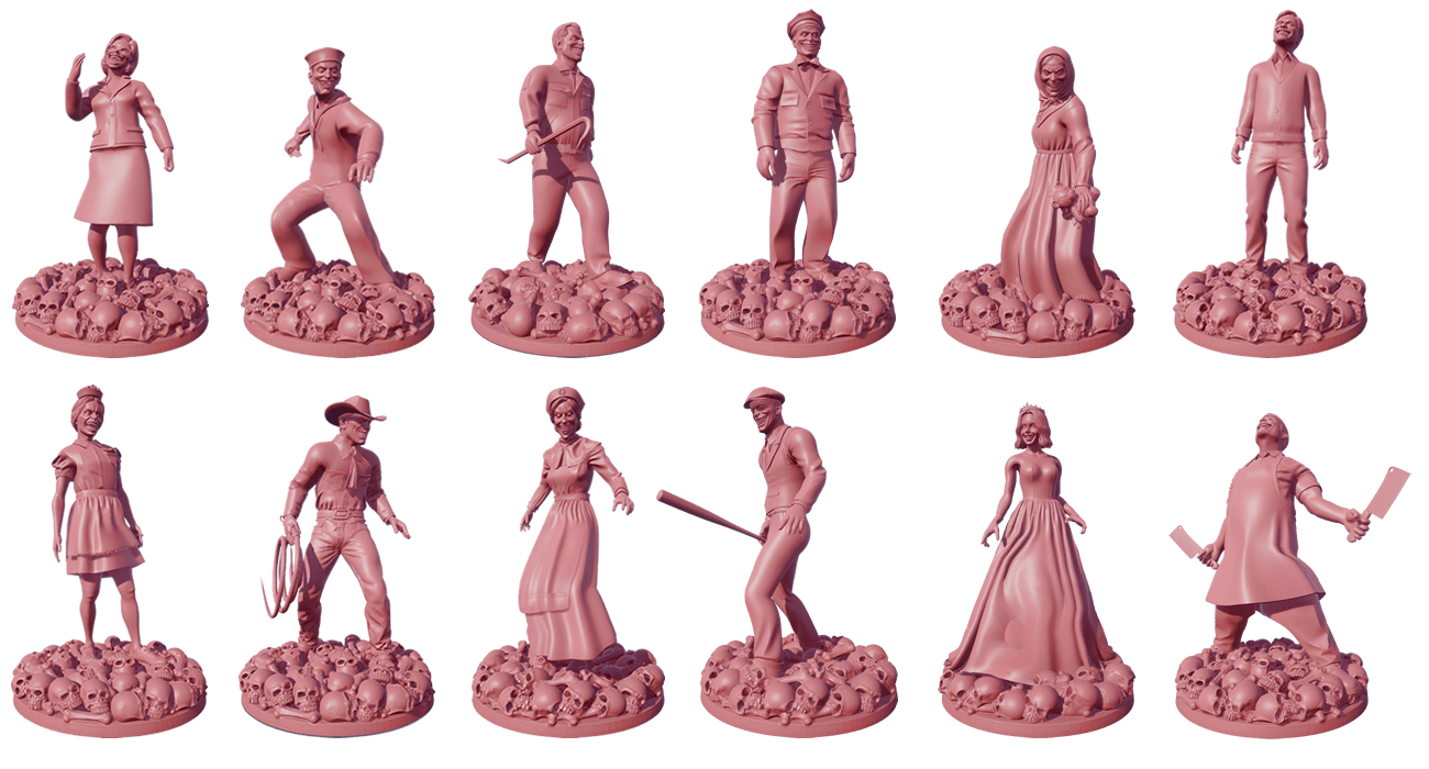 FromVille Board Game - Miniatures Demons